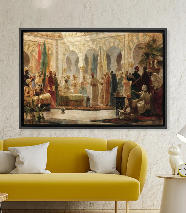 tableau-decoratif-maroc-art-mural-moderne-architecture-salon-hotel-massinart9