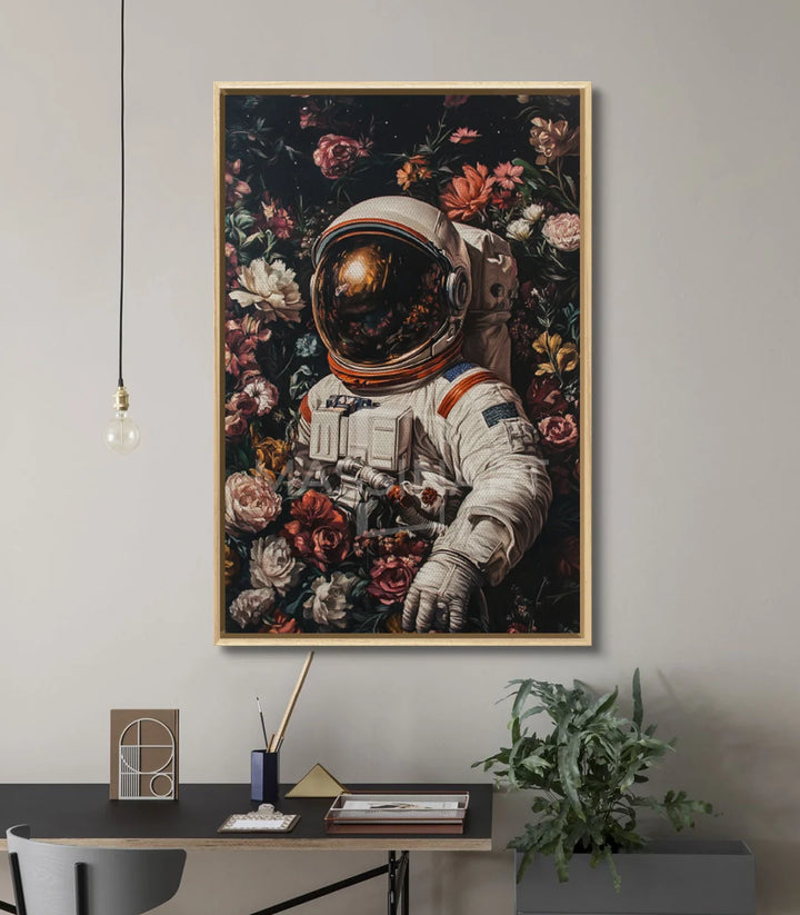 Tableau Astral Garden décoration intérieur bureau — art mural contemporain Massinart