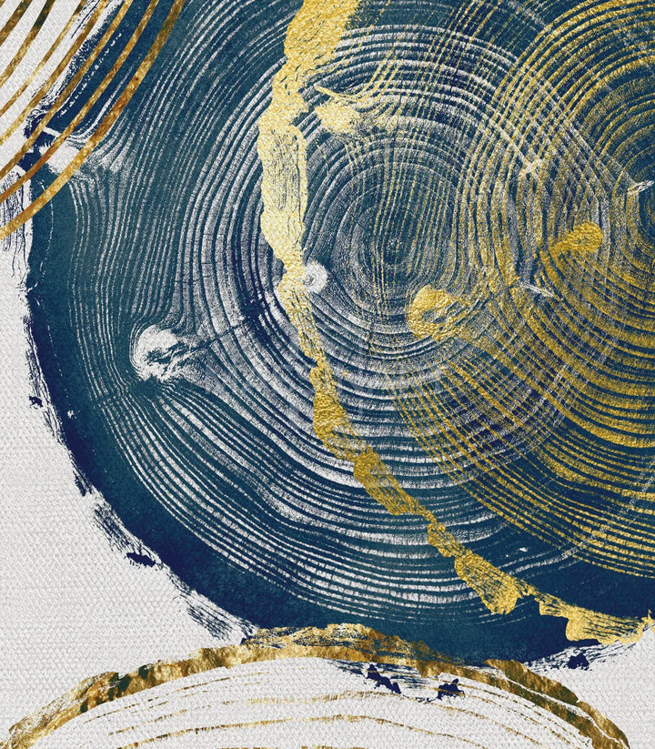 Tableau diptyque abstrait bois — mise en situation intérieur Massinart