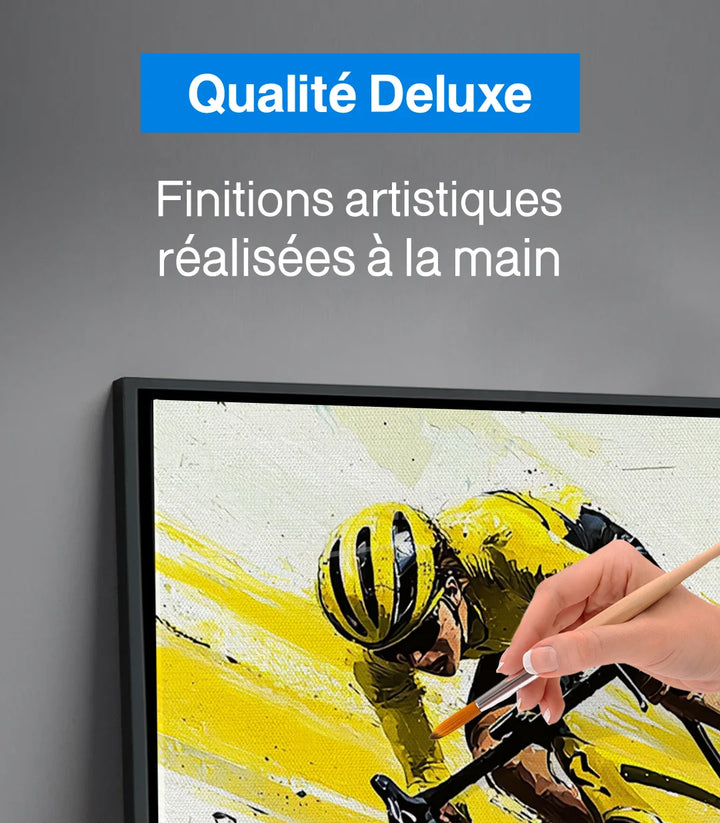 Tableau Sunfire Ride en mise en situation salon Massinart