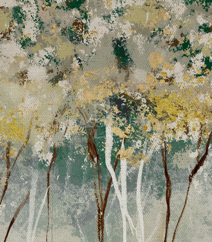 Tableau Happiness Tree ambiance naturelle salon moderne Massinart