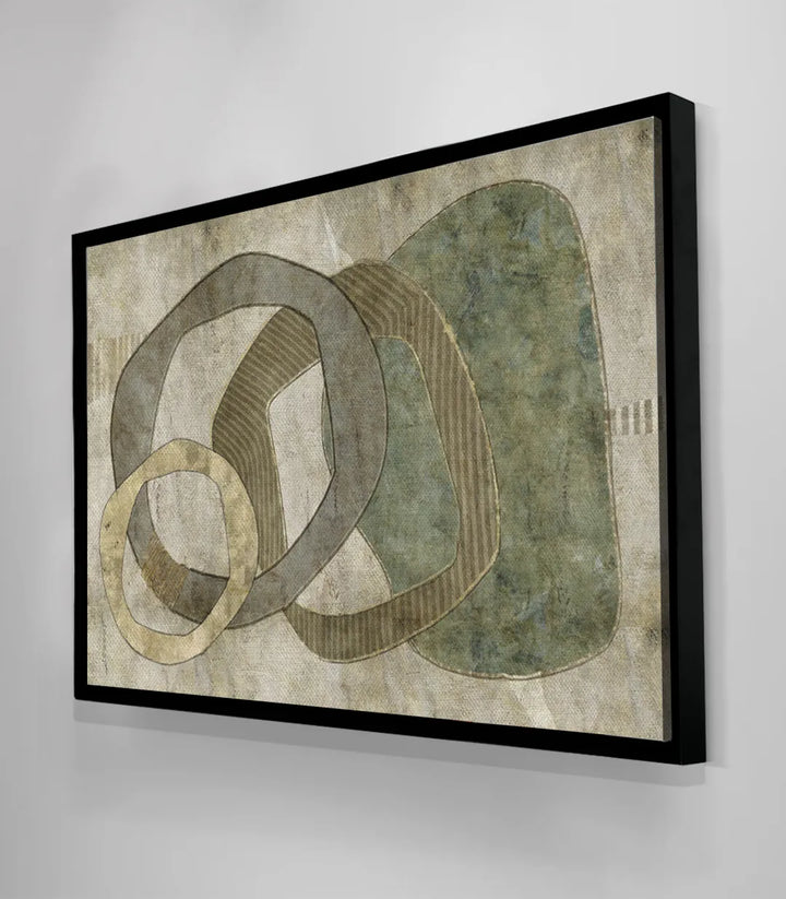 Tableau Boho Oasis palette couleurs naturelles Massinart