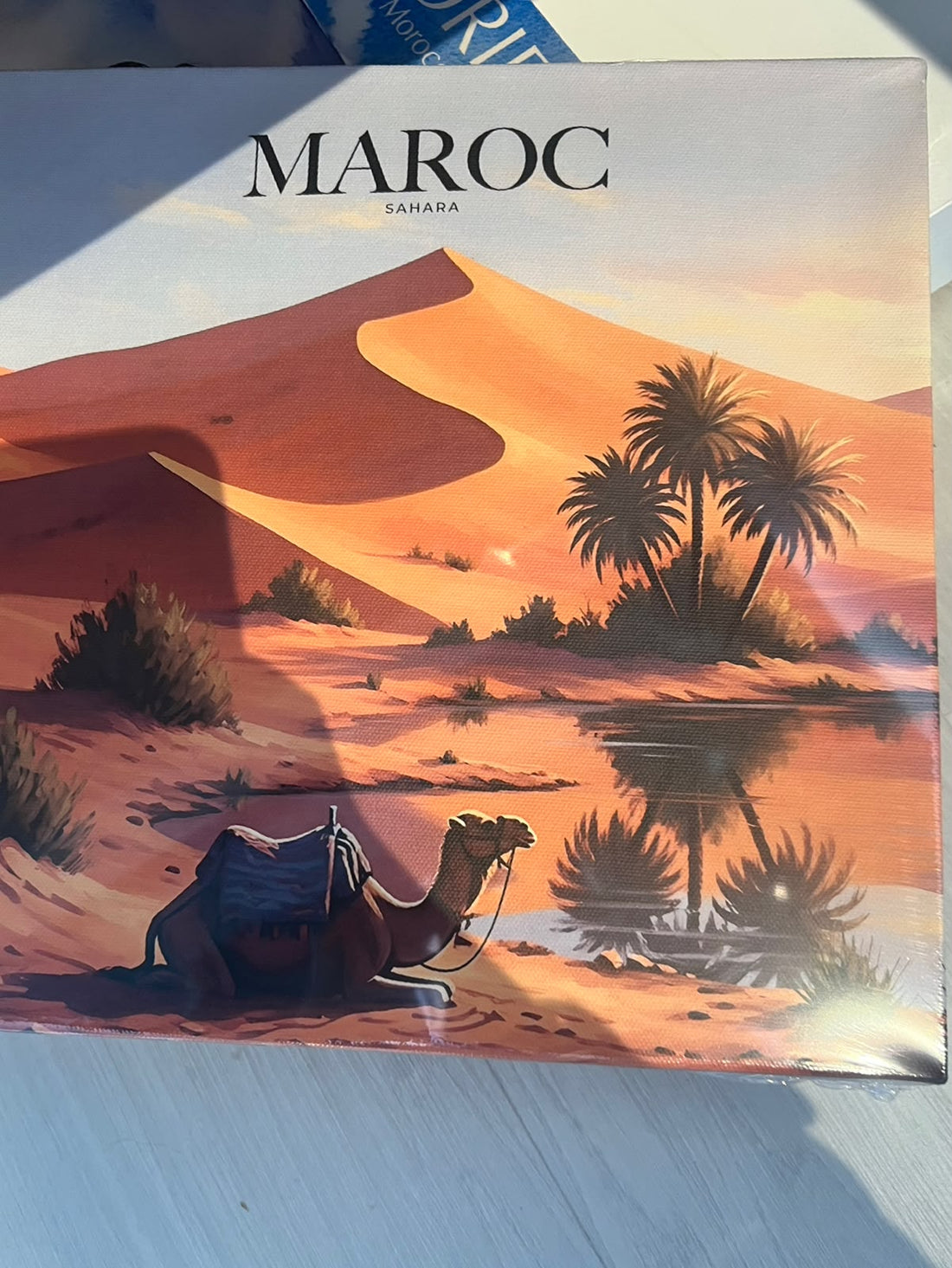 Mini tableau Sahara Maroc 30X30
