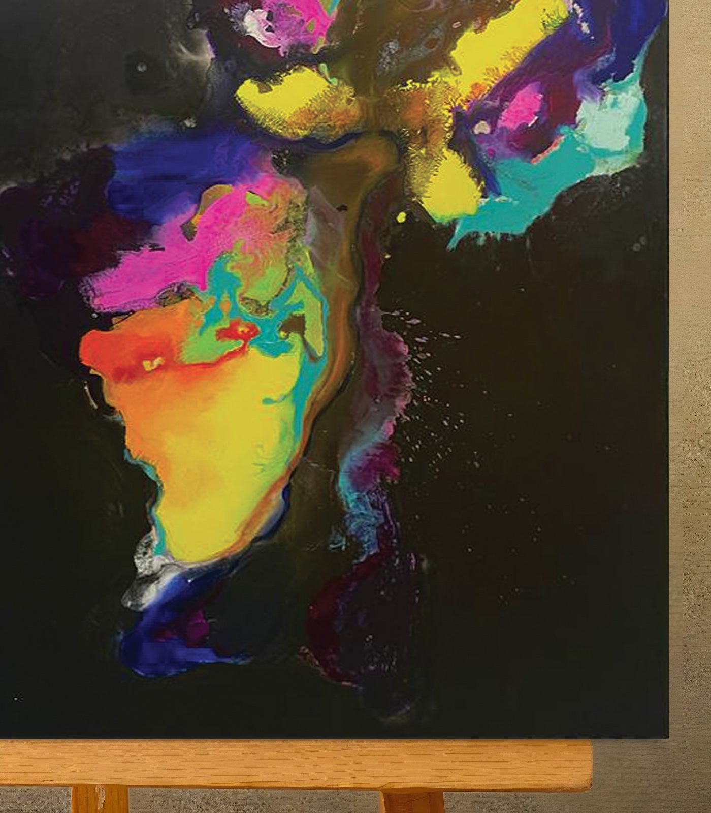 En transparence - signé par l'artiste Yasmine BNN.