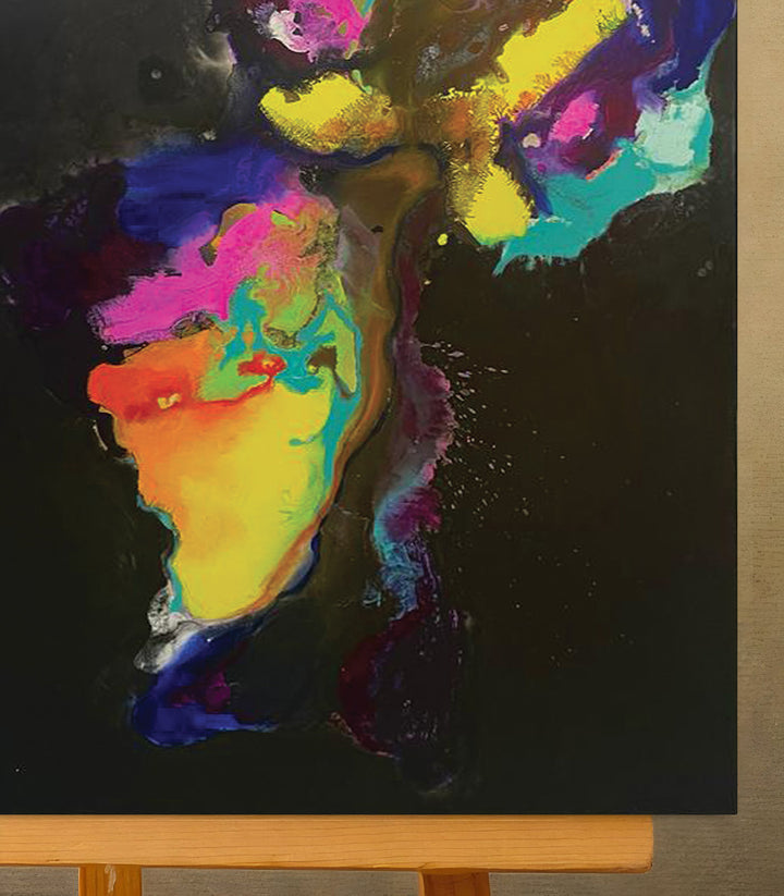 En transparence - signé par l'artiste Yasmine BNN. – Massinart