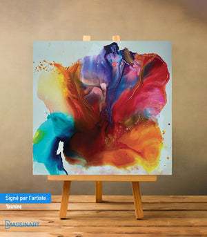 Terriblement féminin - signé par l'artiste Yasmine BNN.