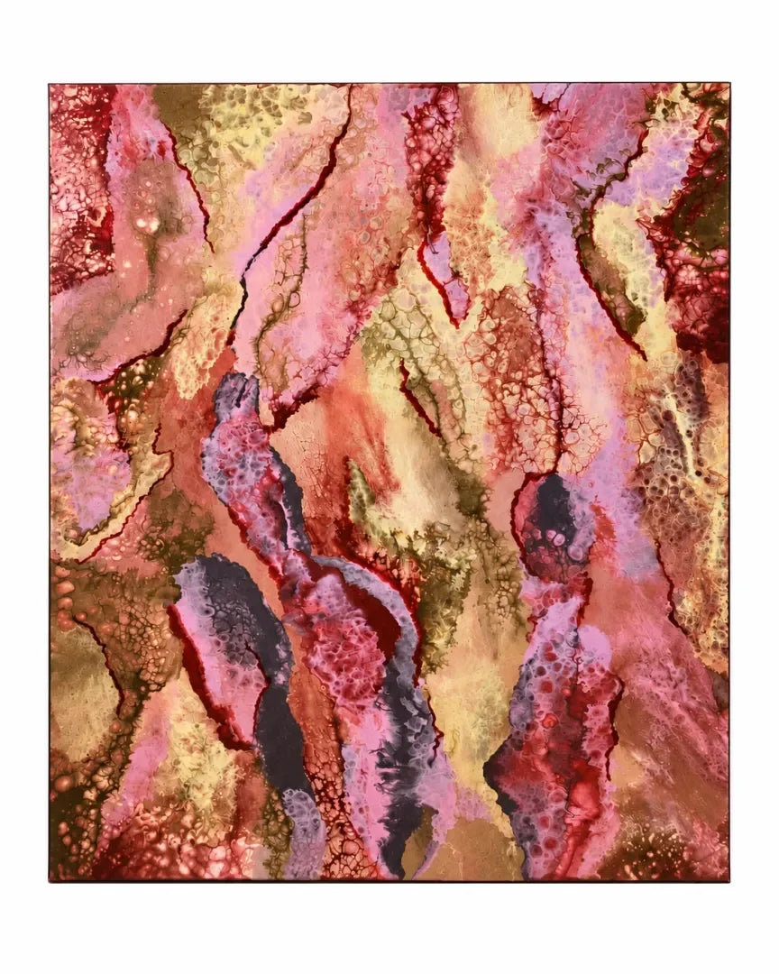 Veines de couleurs - signe par l'artiste "Hind Lahrichi"