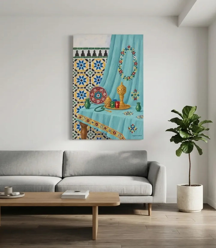 L’Âme Secrète du Maroc - signe par l'artiste "Chaymae Boukouk"