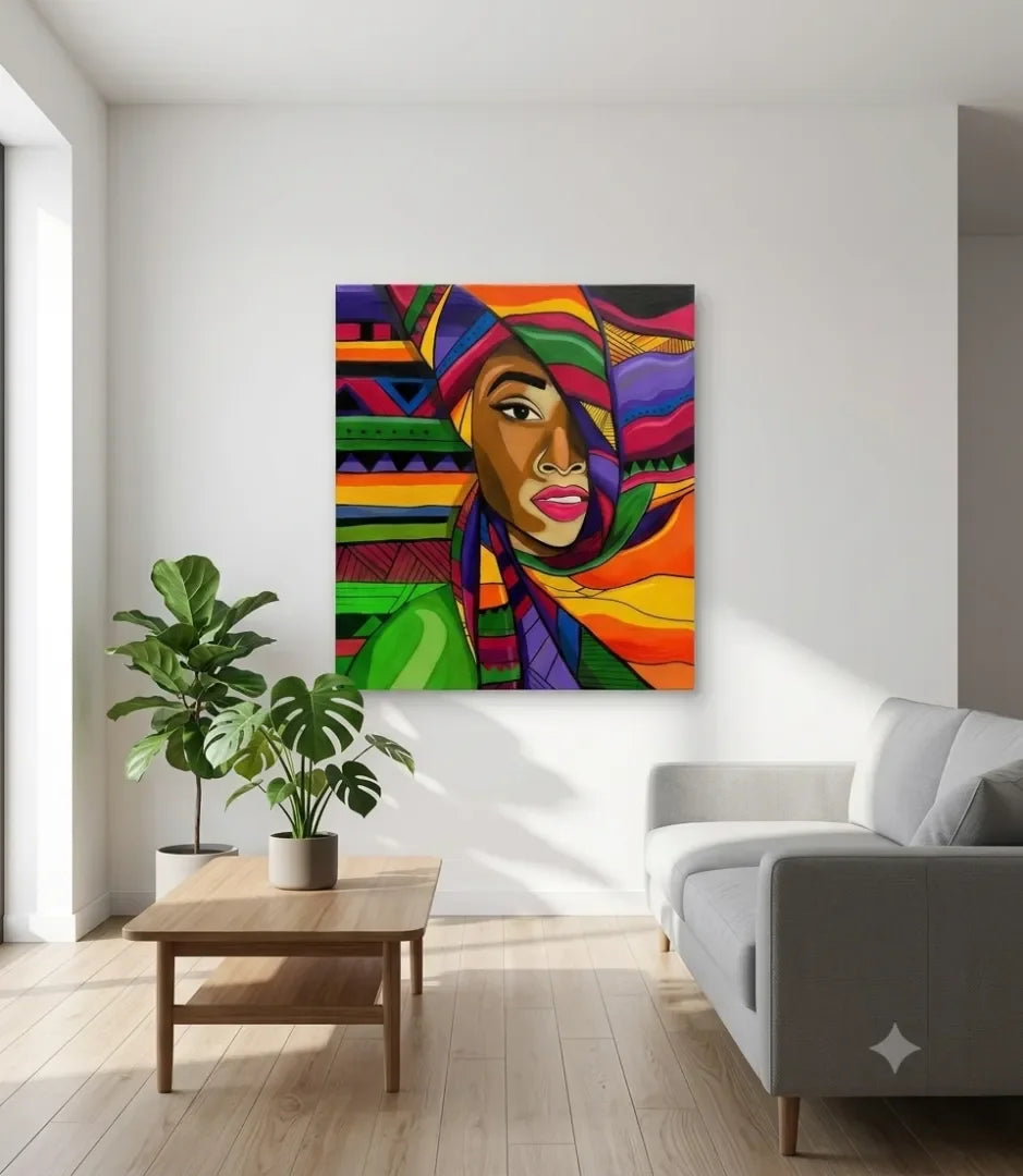 Fragments d'Identité - signe par l'artiste "Chaymae Boukouk"
