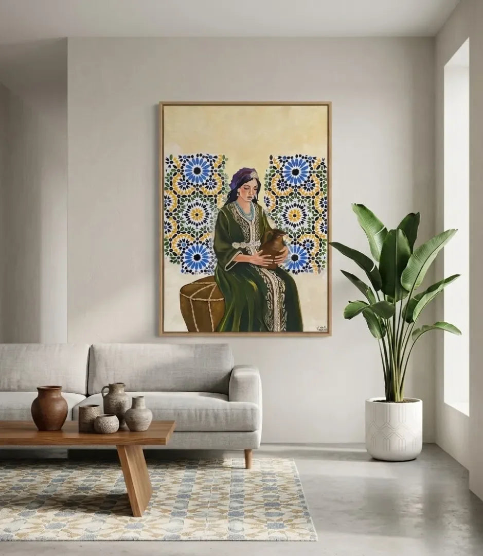 L’Âme du Maroc - signe par l'artiste "Nada OUARDI"