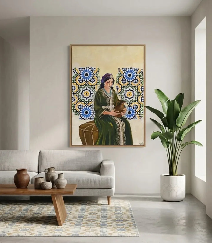 L’Âme du Maroc - signe par l'artiste "Nada OUARDI"