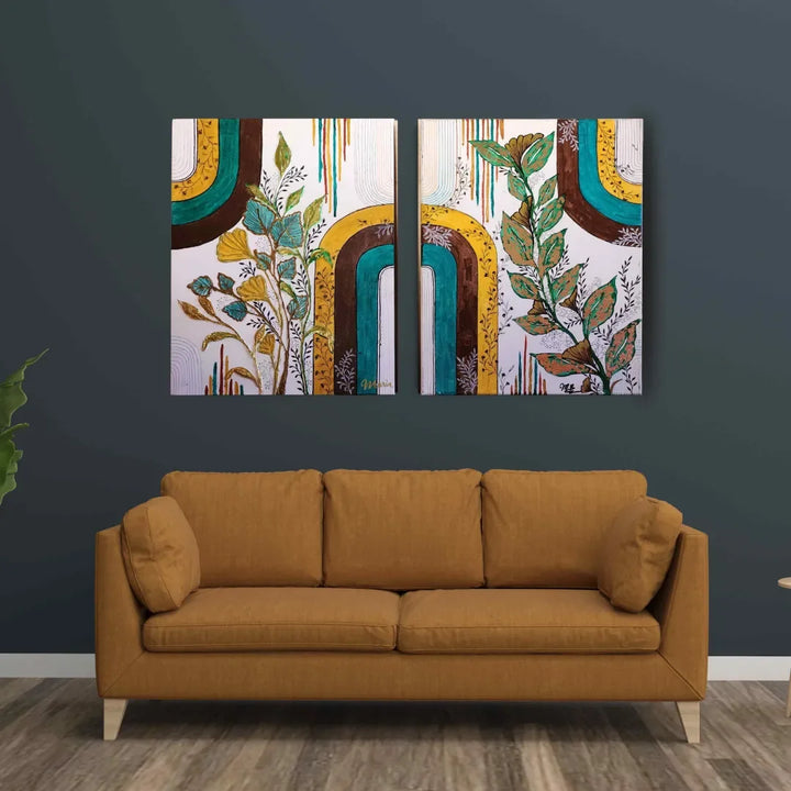 Porte du Bonheur - signe par l'artiste "Maria Bahite"