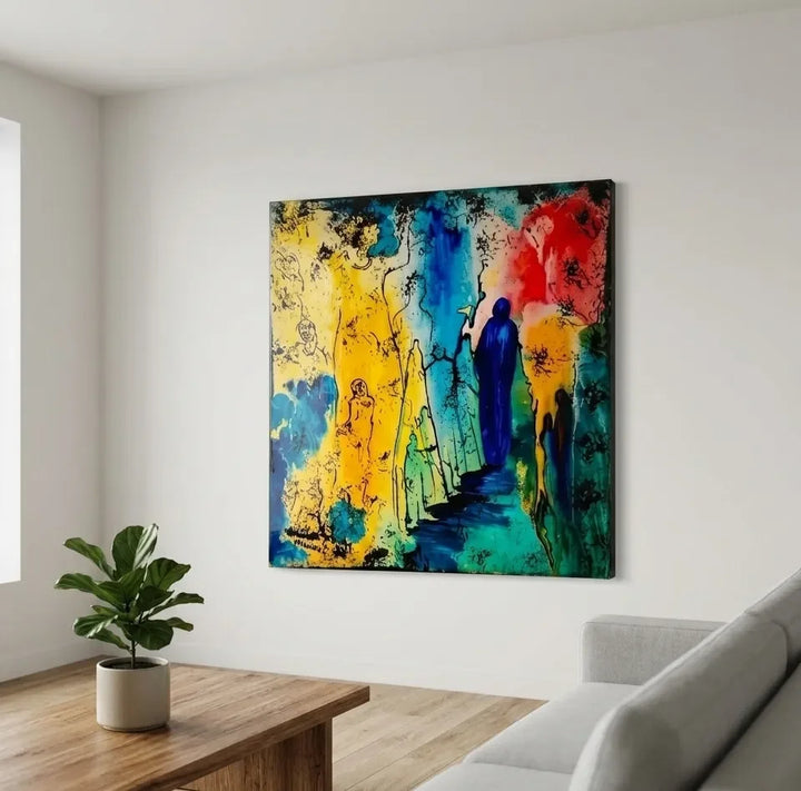 Silent Passage - signe par l'artiste "Azeddine Melouani"