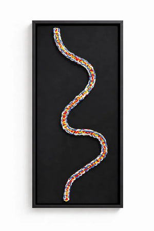 CHROMATIC LIGNE - signe par l'artiste "AMAL Abdouh"