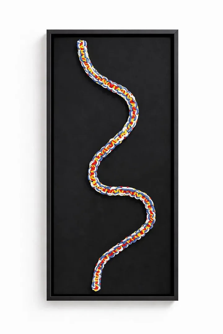CHROMATIC LIGNE - signe par l'artiste "AMAL Abdouh"