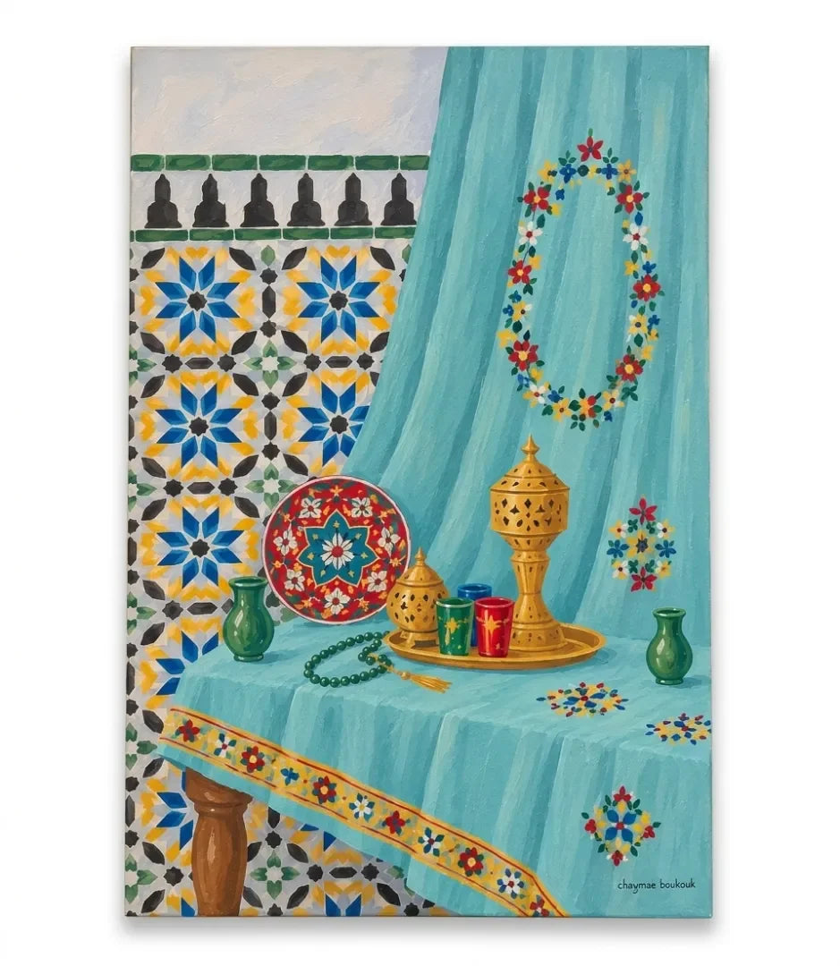 L’Âme Secrète du Maroc - signe par l'artiste "Chaymae Boukouk"