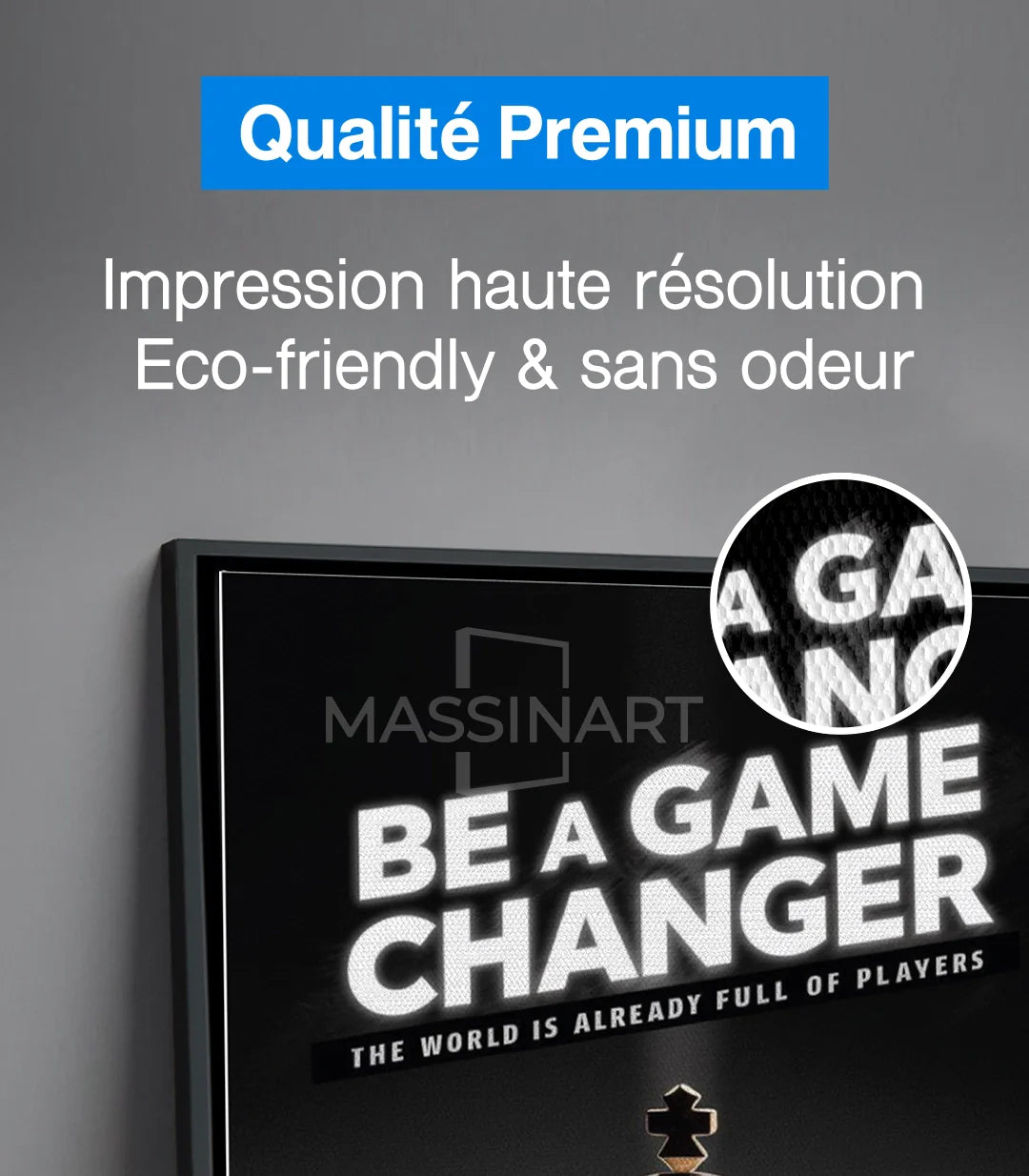 Chambre enfant tableau game changer Massinart