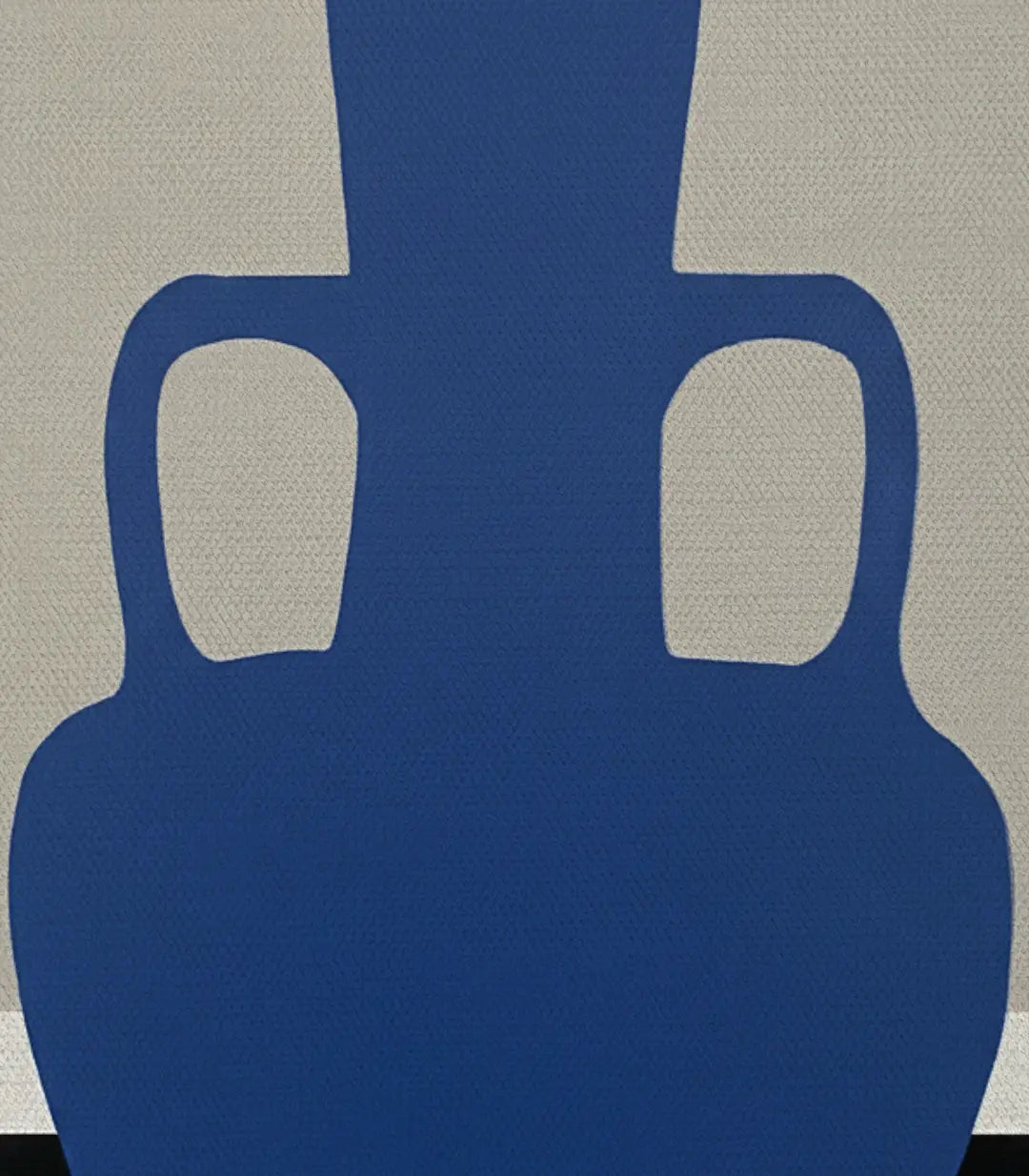 Composition vase damier tableau minimaliste décoration intérieur Massinart