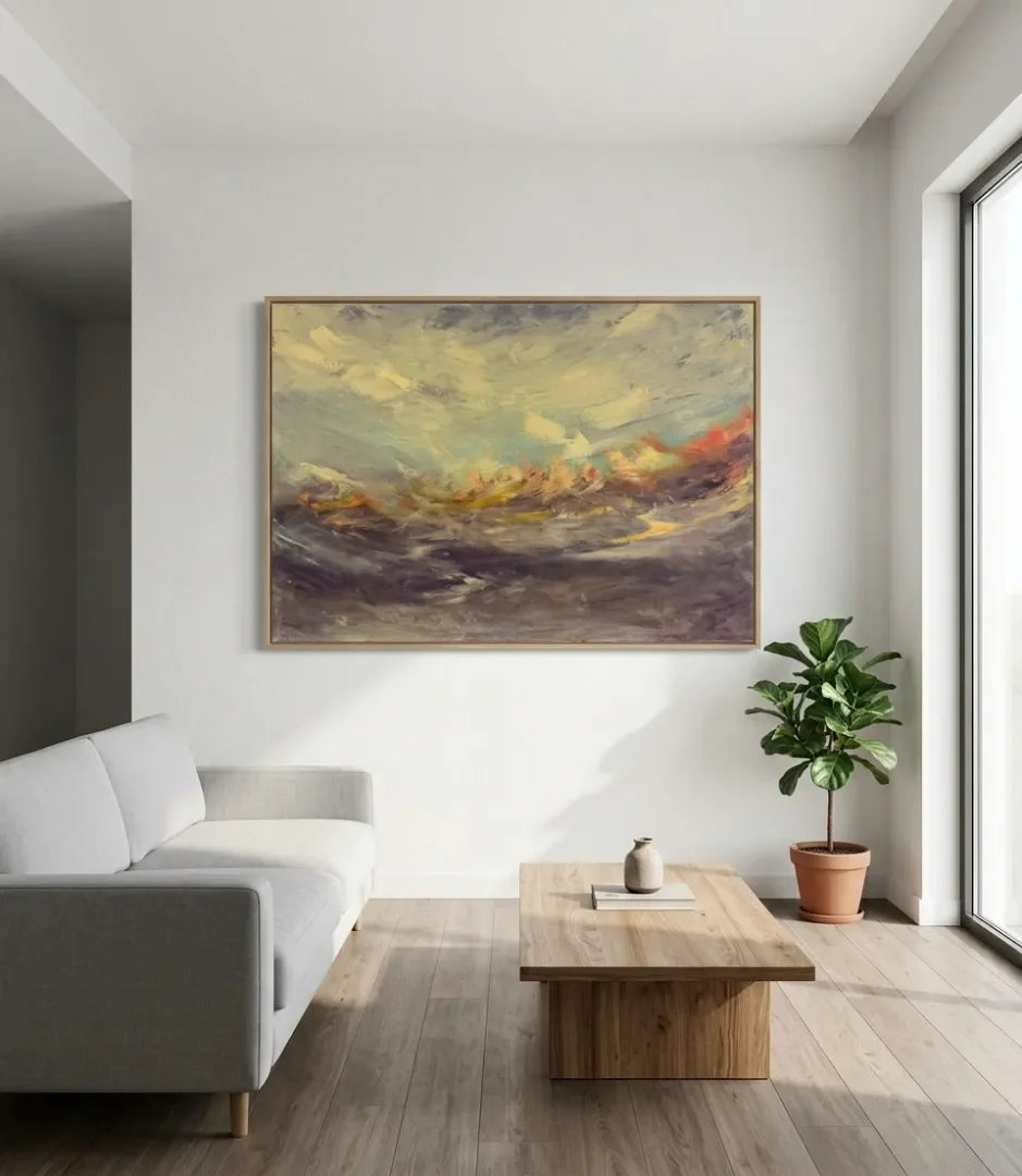 Autumn Lights - Fantasia - signe par l'artiste "Amal Ouyizeme"