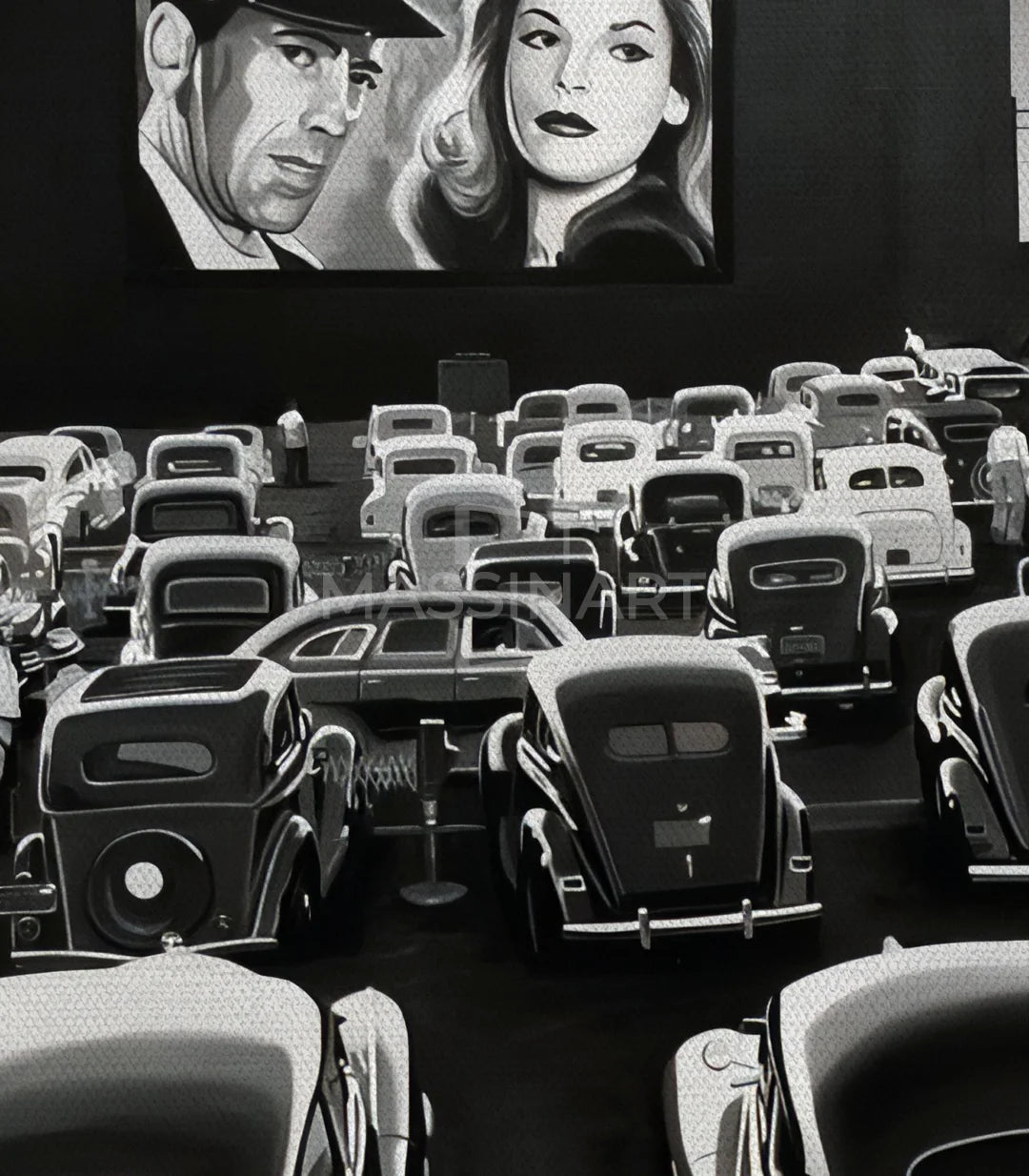 Décoration intérieur cinema pop-art Massinart