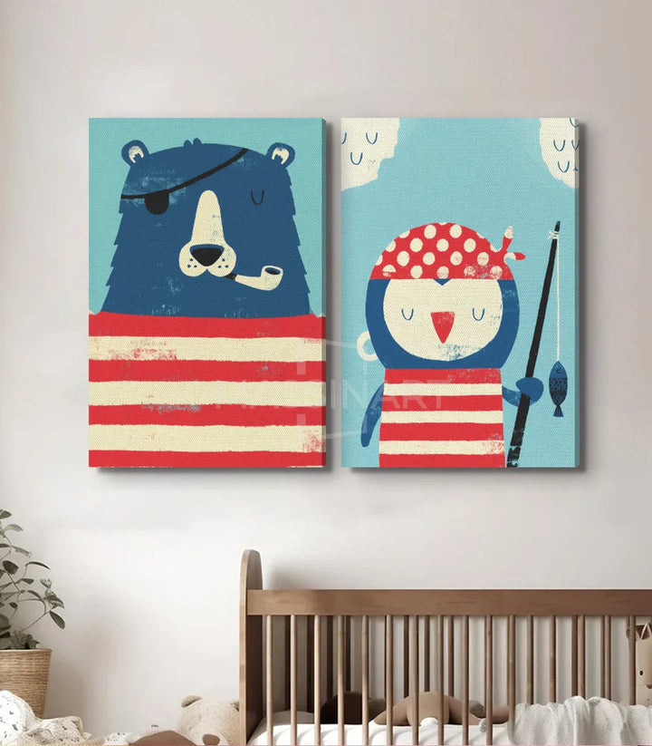 Diptyque ours chouette décoration intérieur enfants Massinart
