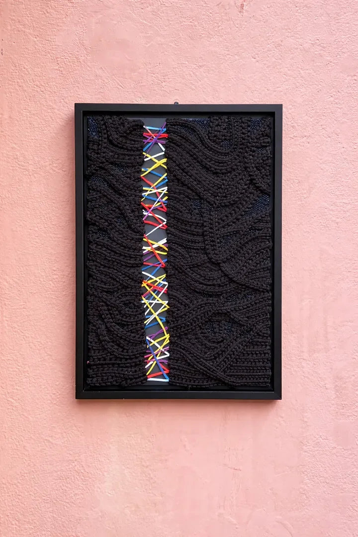 SANS BRUIT 1 - signe par l'artiste "AMAL Abdouh"
