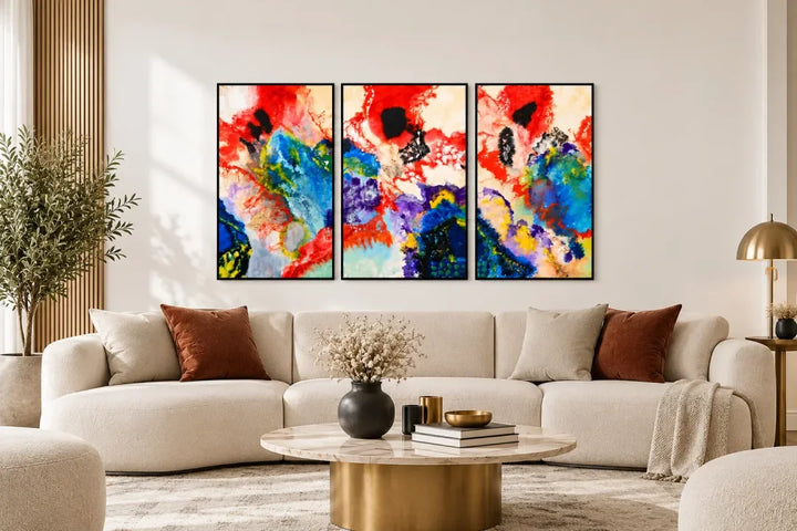 Eclosion - signe par l'artiste "Hind Lahrichi"