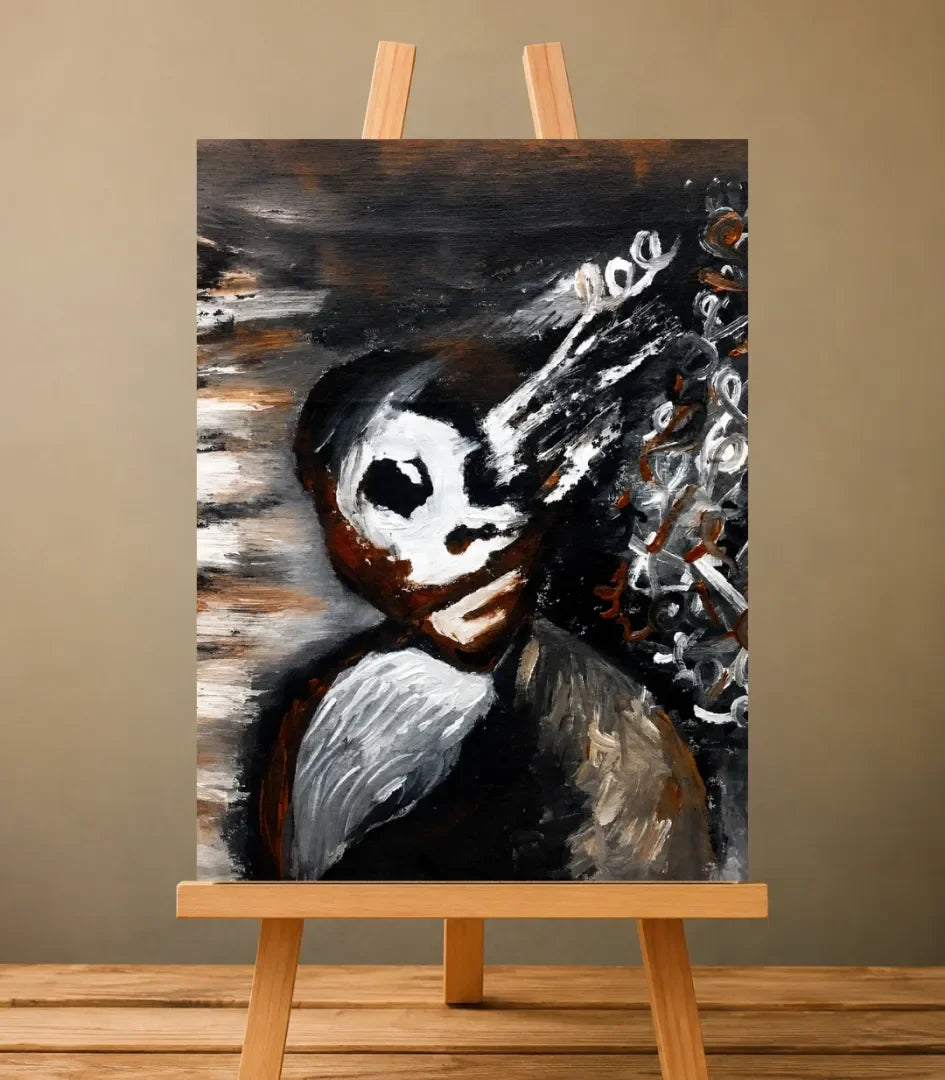 Pensées en quête de liberté - signe par l'artiste "AYOUB RAJI"