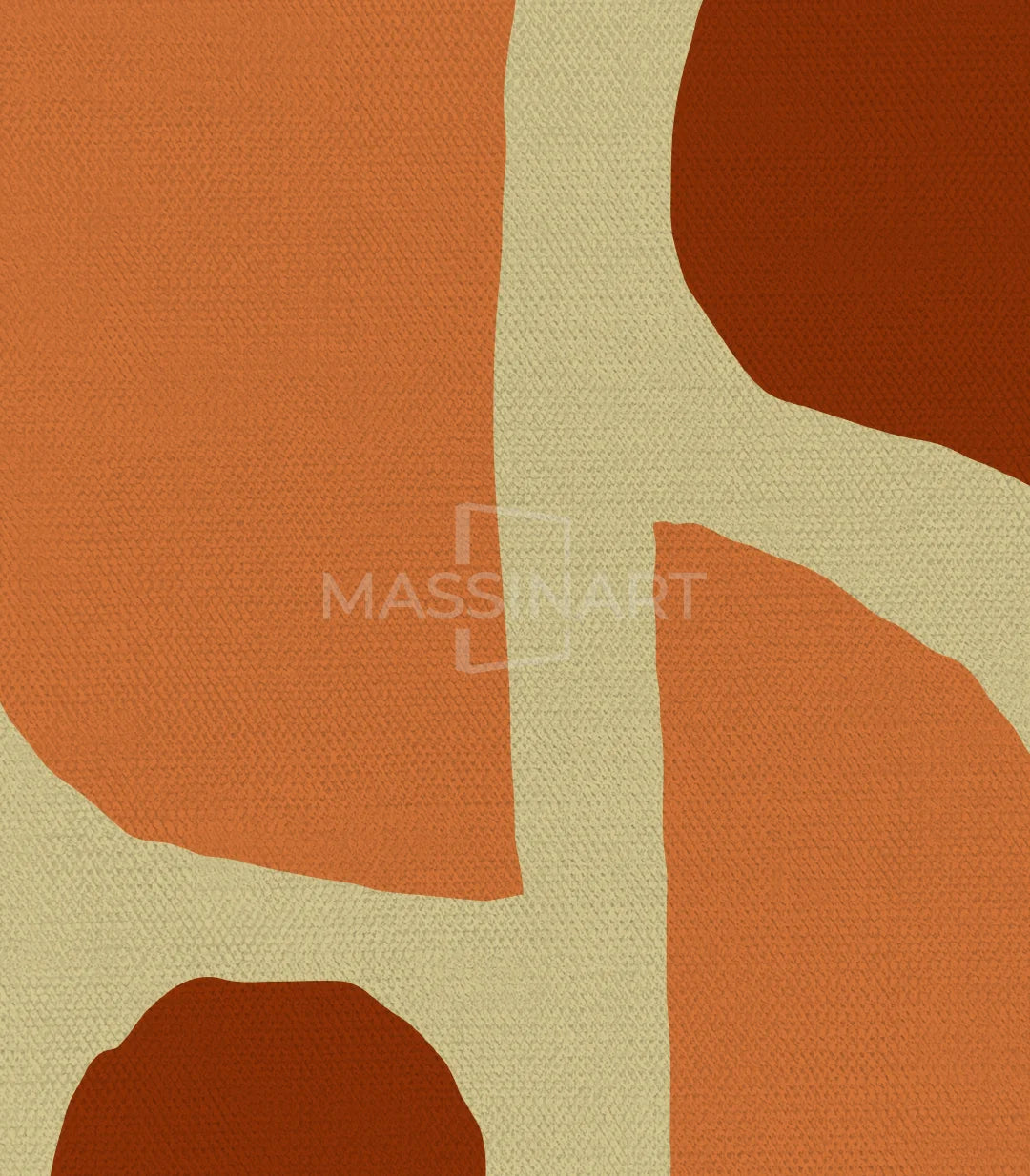 Mise en situation Hotel Rustic Impressions décoration murale Massinart