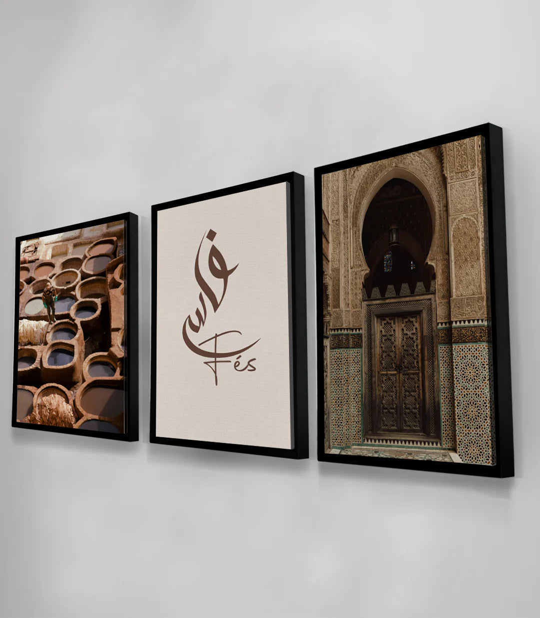 Mise en situation salon Fes Charm Massinart — harmonie couleurs orientales
