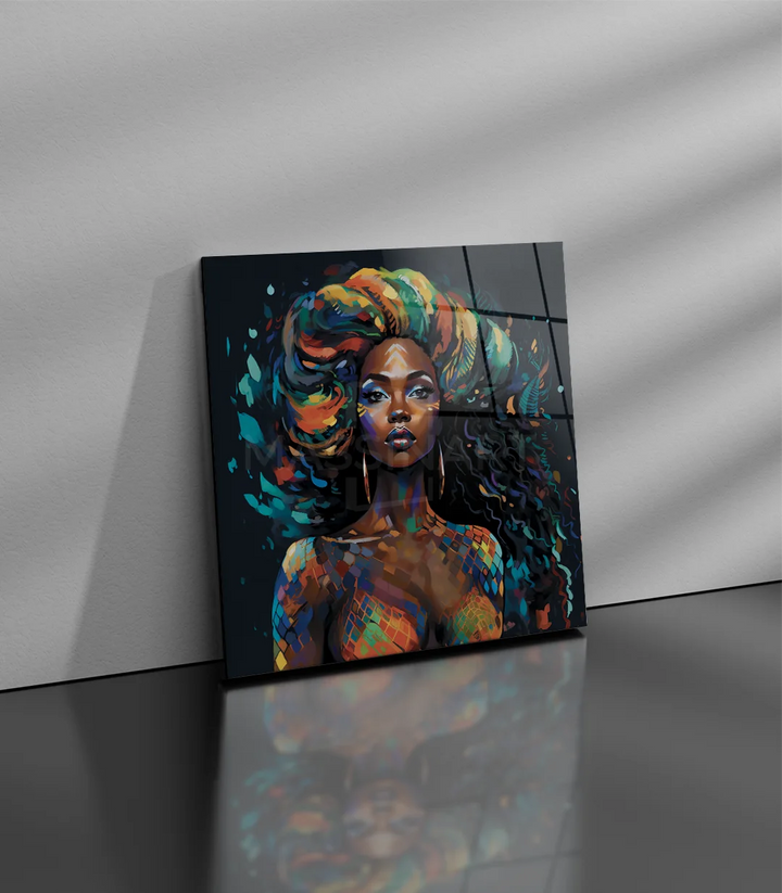 African portrait - Plexiglass – Massinart
