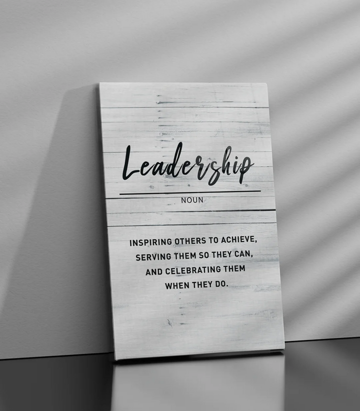 Leadership - Plexiglass