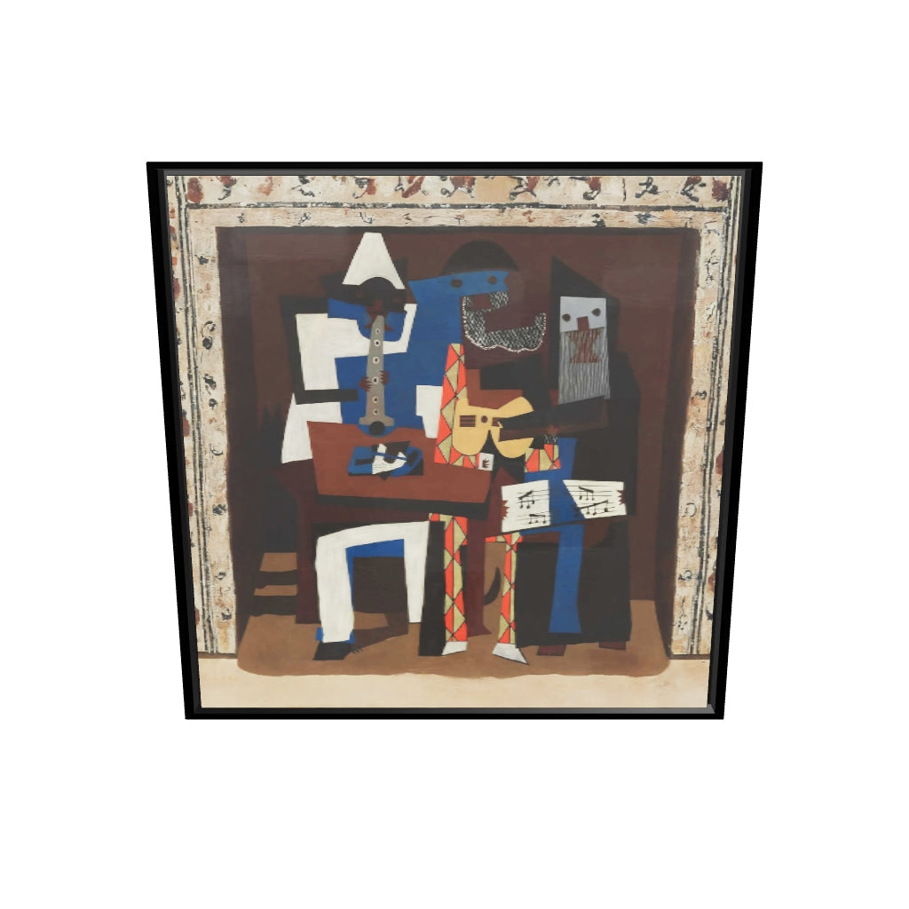 Three Musicians By Picasso