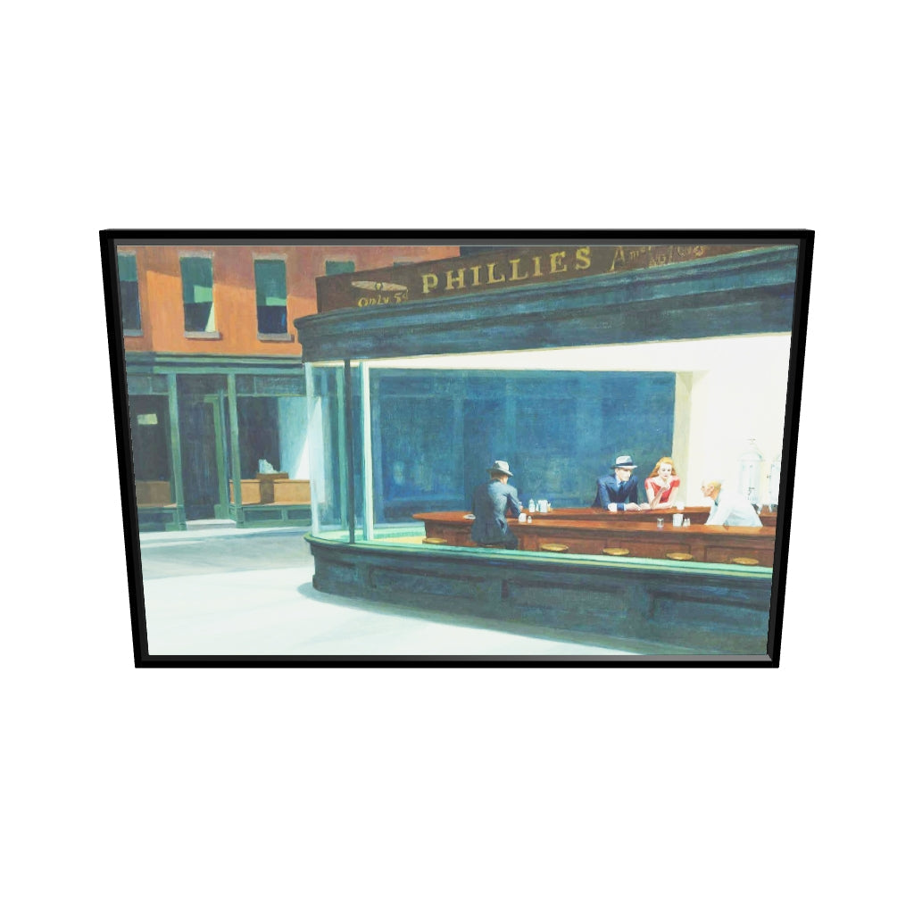 Nighthawks by Edward Hopper