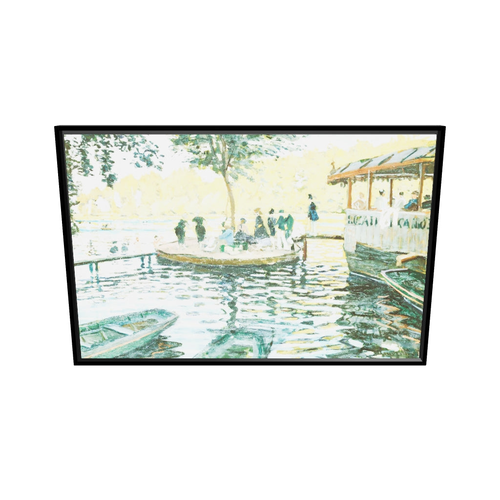 La Grenouillère By Claude Monet