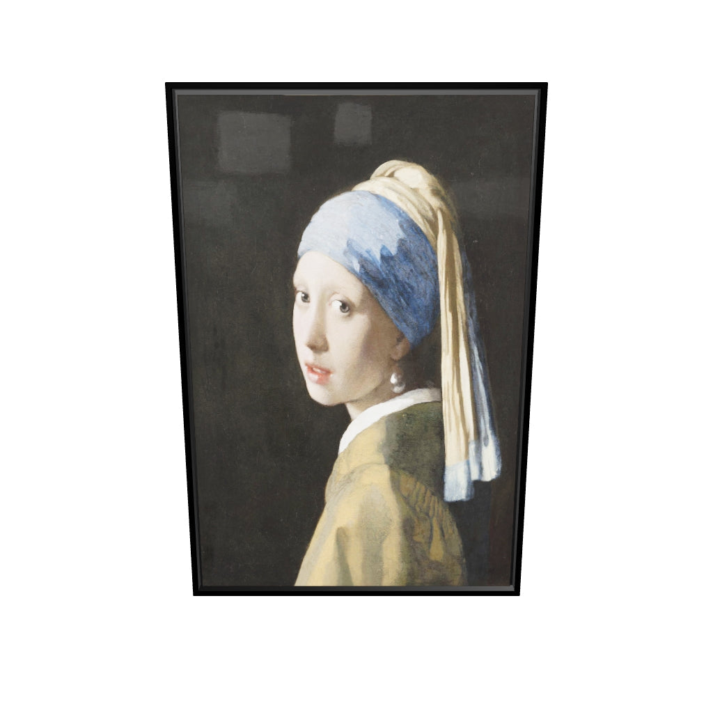 La Jeune Fille à La Perle By Johannes Vermeer
