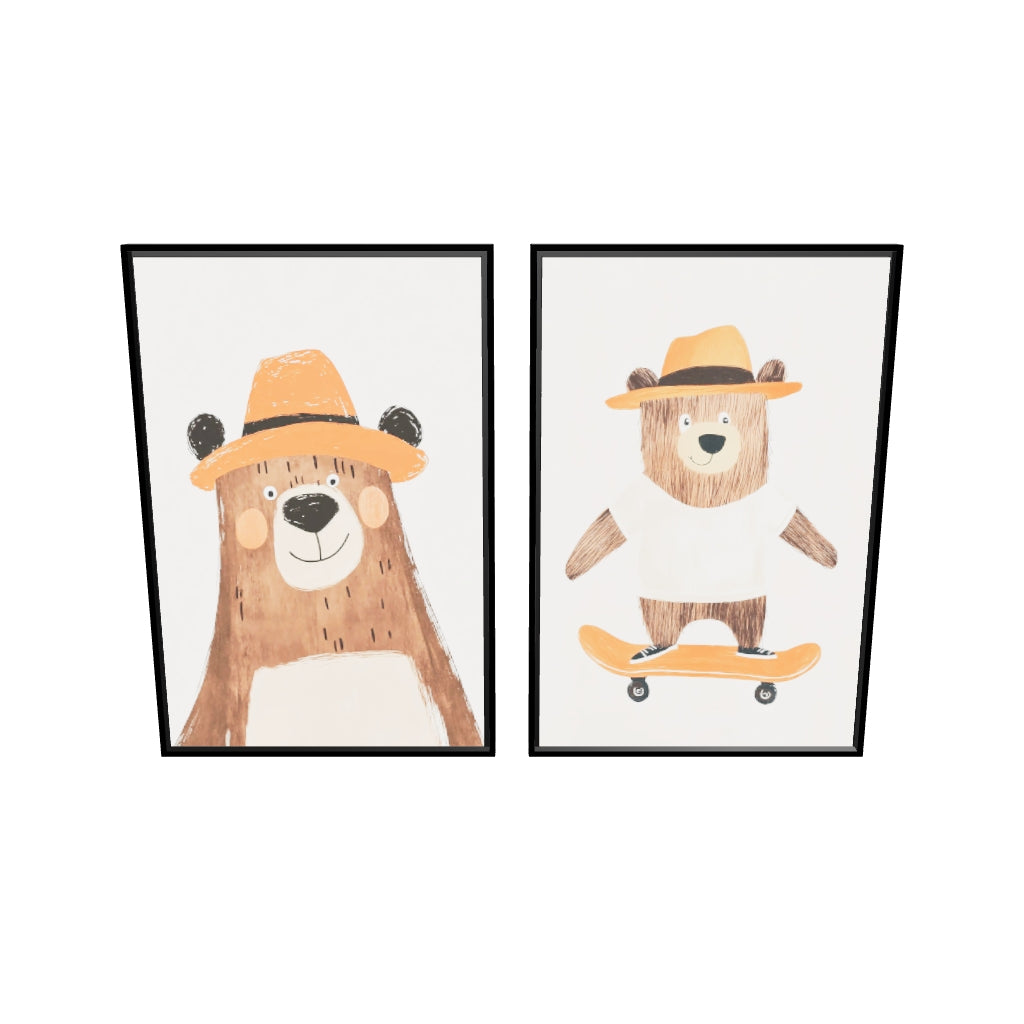 Skating Bear