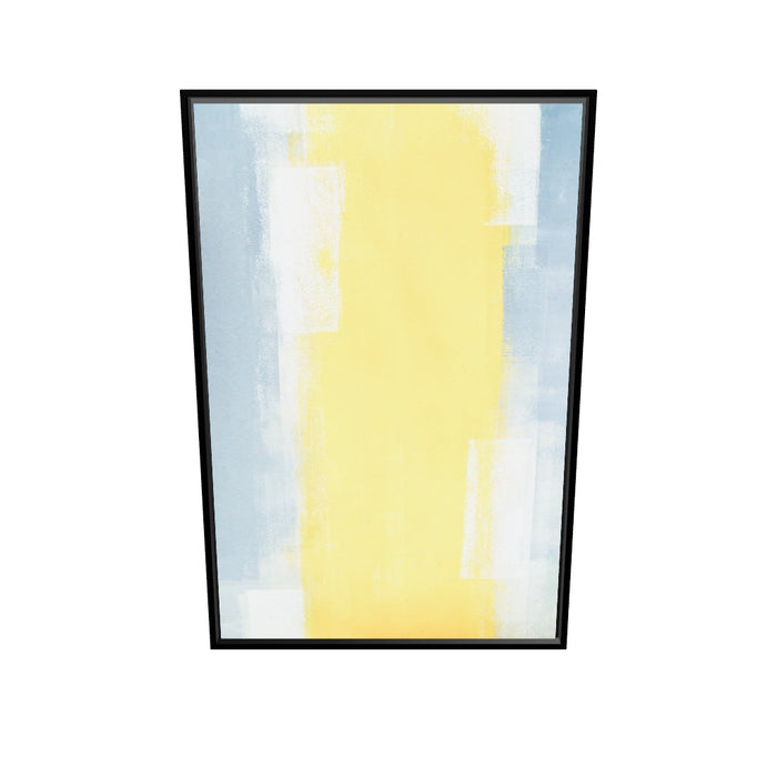 Tableau Abstrait Jaune et Gris | TableauDecoModerne Tableau Abstrait Jaune et Gris | TableauDecoModerne