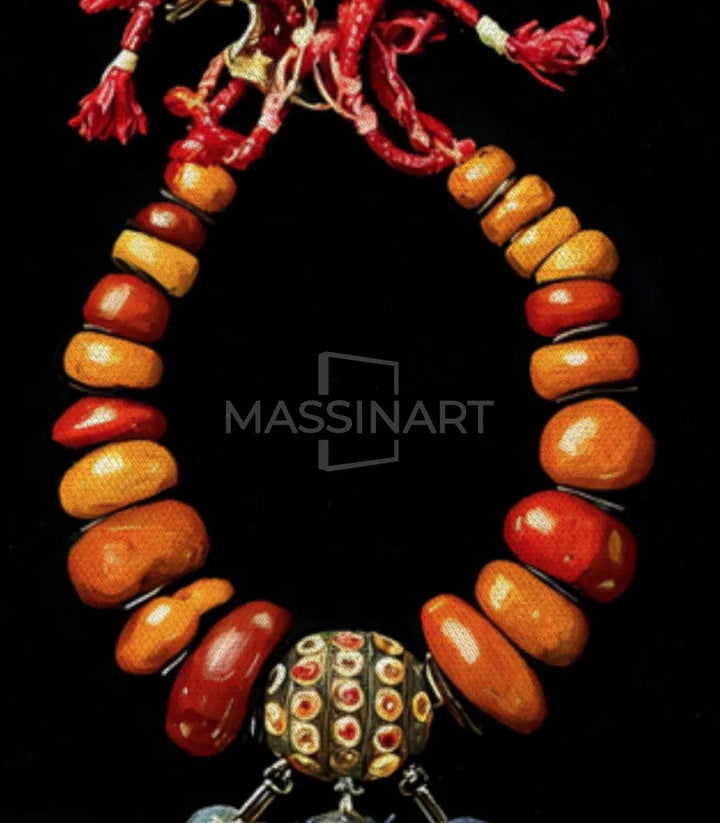 Tableau Amazigh Jewel Massinart — emballage livraison prêt à accrocher