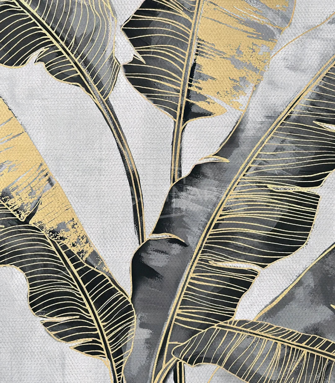 Tableau Banana Leaves Massinart