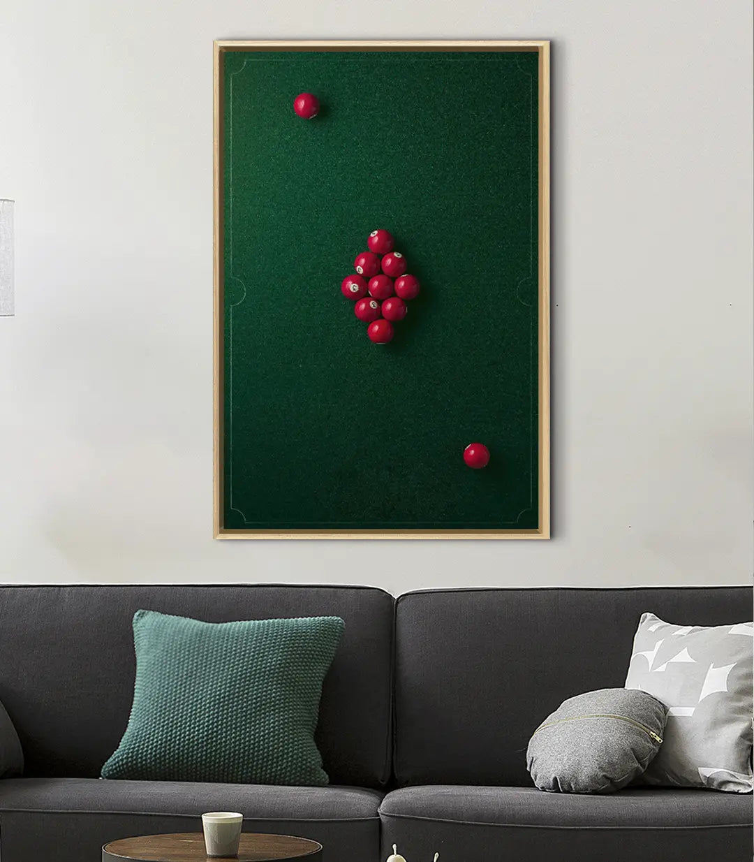 Tableau Billiard Bluff décoration murale intérieur contemporain — Massinart