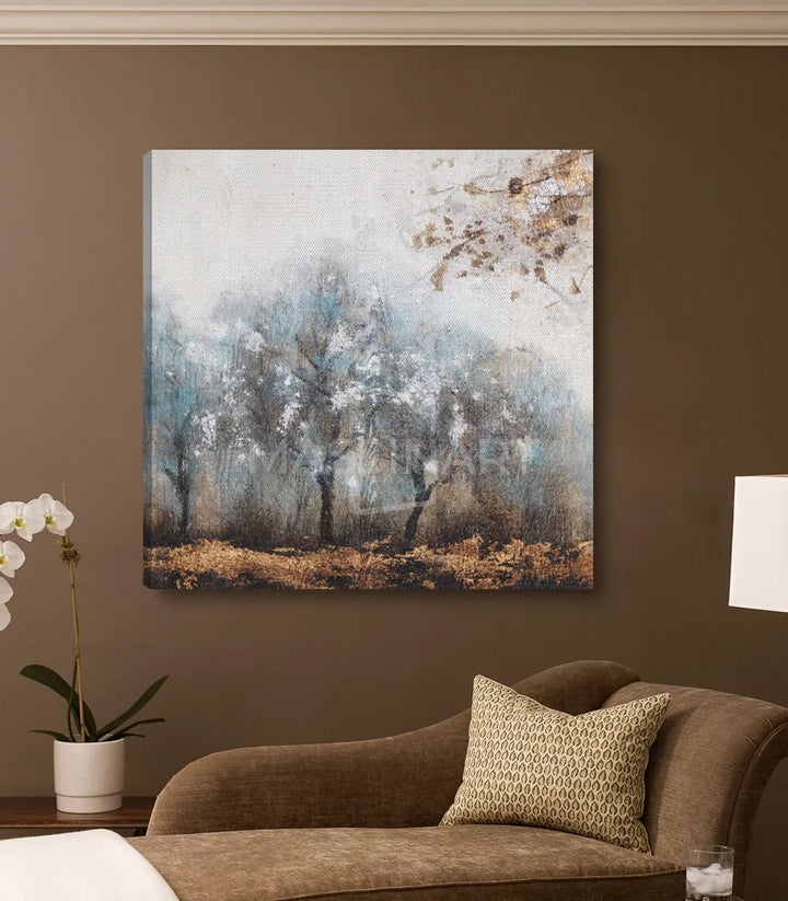 Tableau Bright Tree ambiance chambre à coucher — Massinart