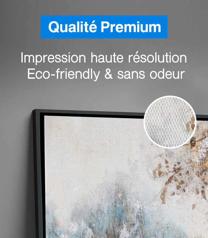 Tableau Bright Tree détail peinture texture — Massinart