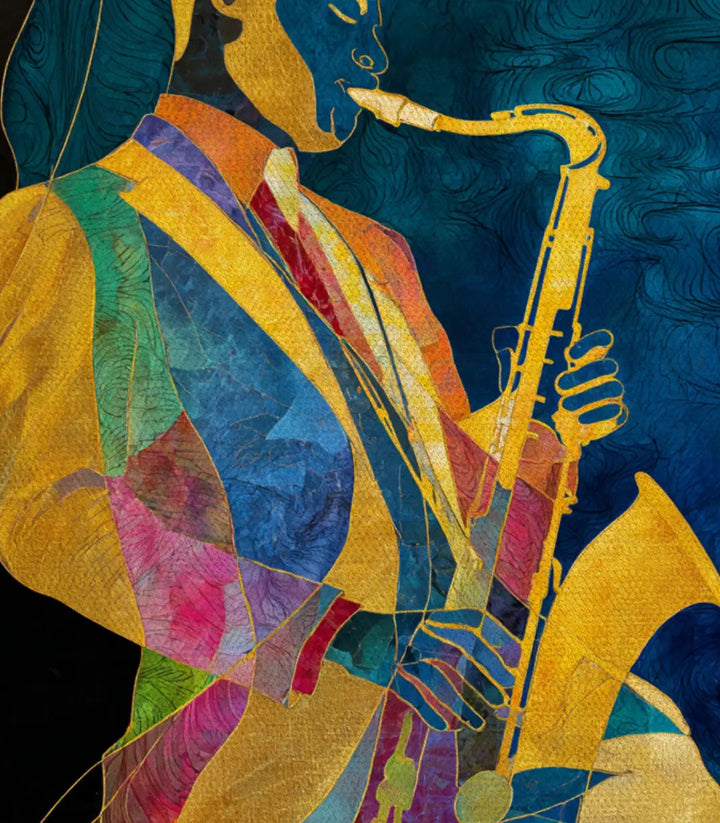 Tableau Color Jazz style intérieur moderne Massinart