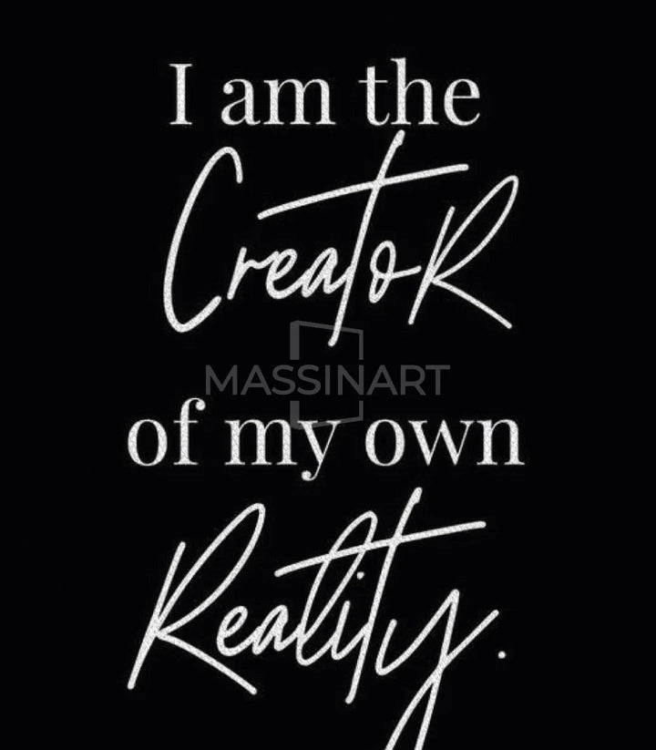 Tableau 'Creator of my Reality' inspiration quotidienne Massinart