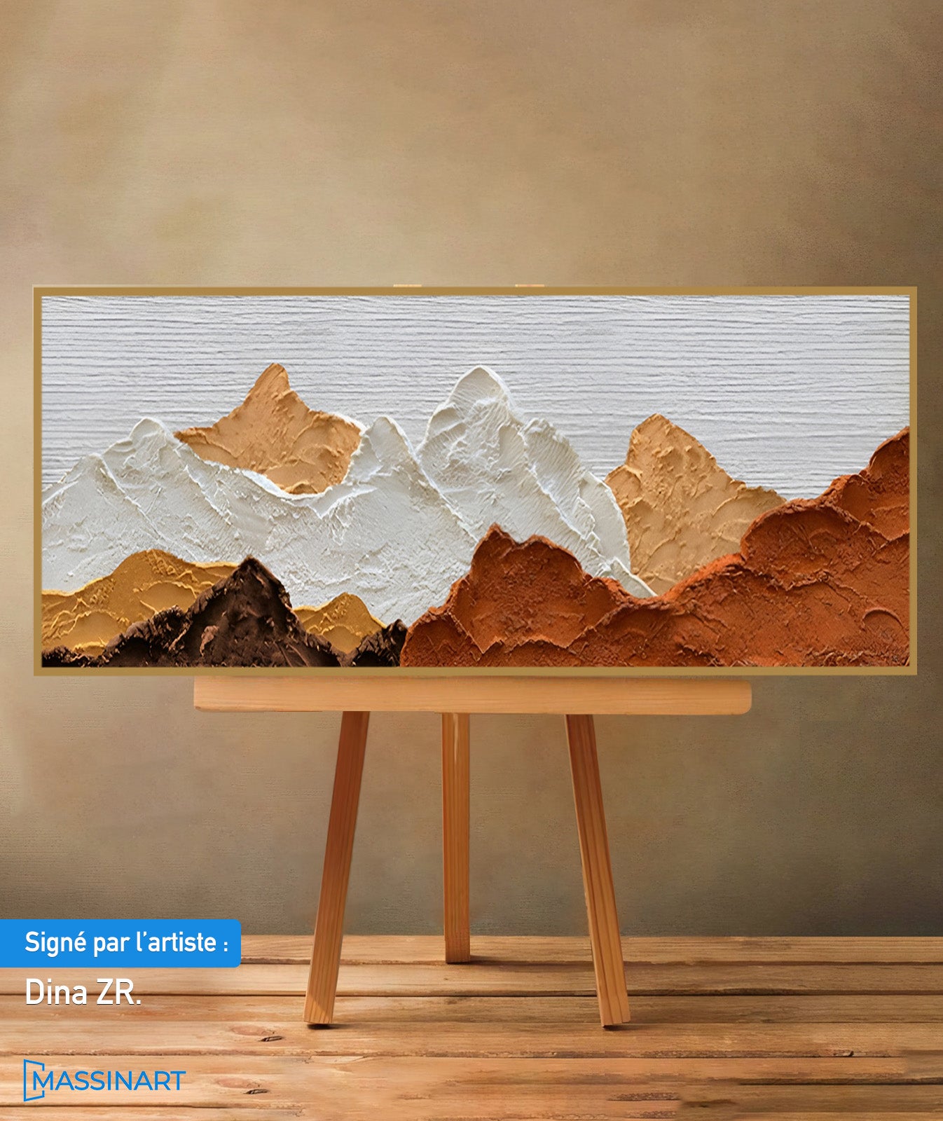 Alturas - signé par l'artiste Dina ZR.