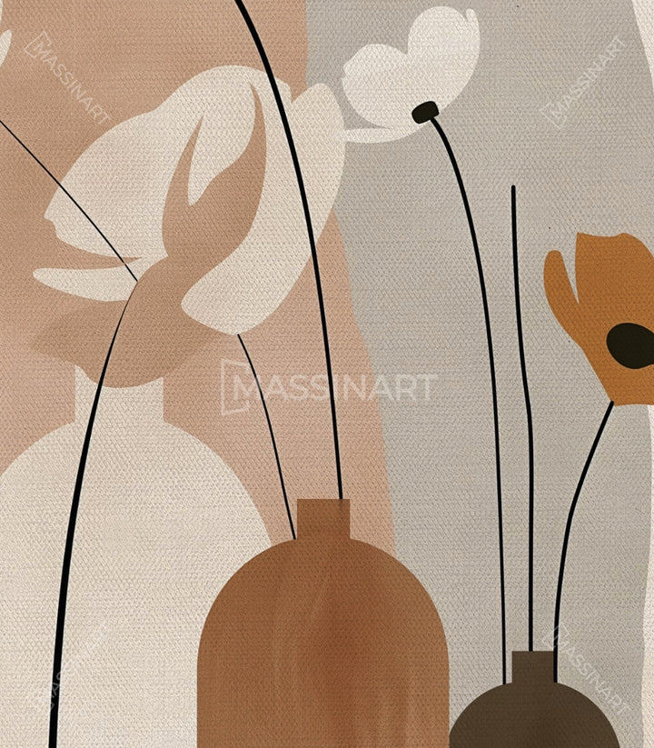 Tableau Verdant diptyque Massinart — emballage livraison prêt à accrocher
