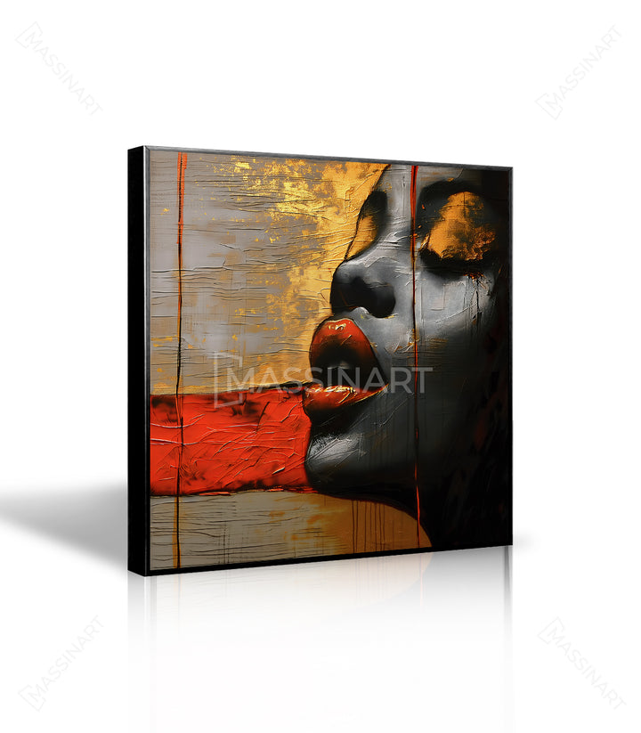 Tableau Feeling détail peinture expressionniste - finition qualité premium Massinart