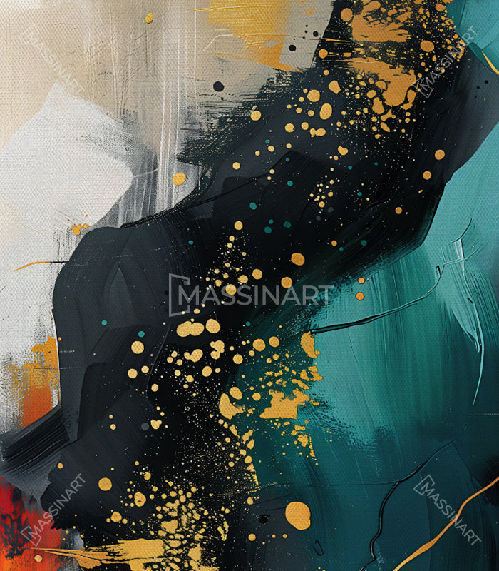 Tableau Ego diptyque Massinart — emballage livraison prêt à accrocher