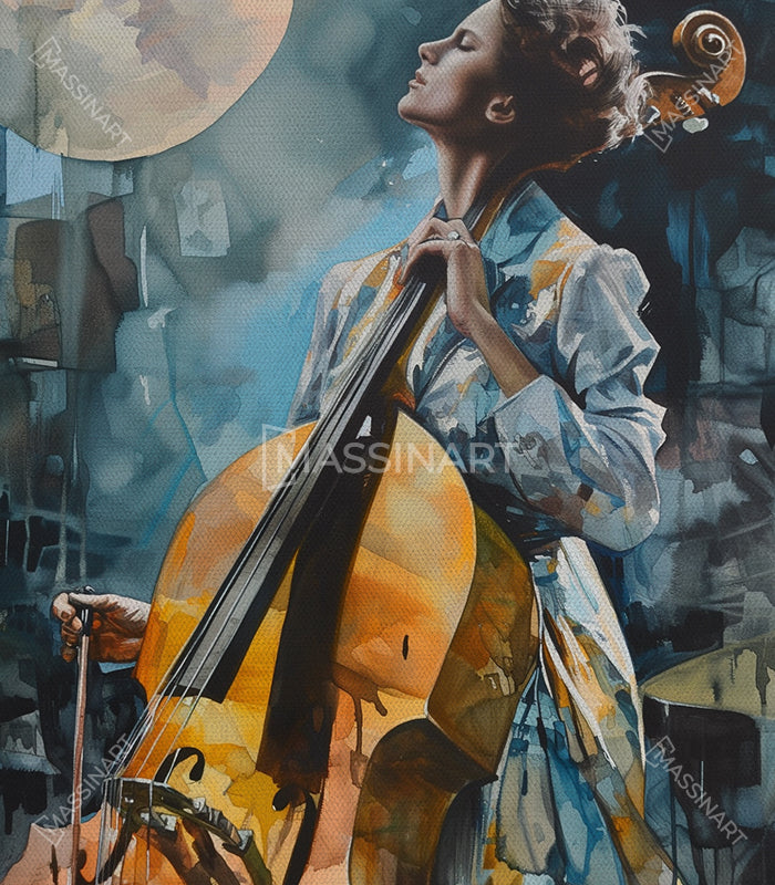 Tableau décoratif Melody - Portrait moderne - FLASH DEAL